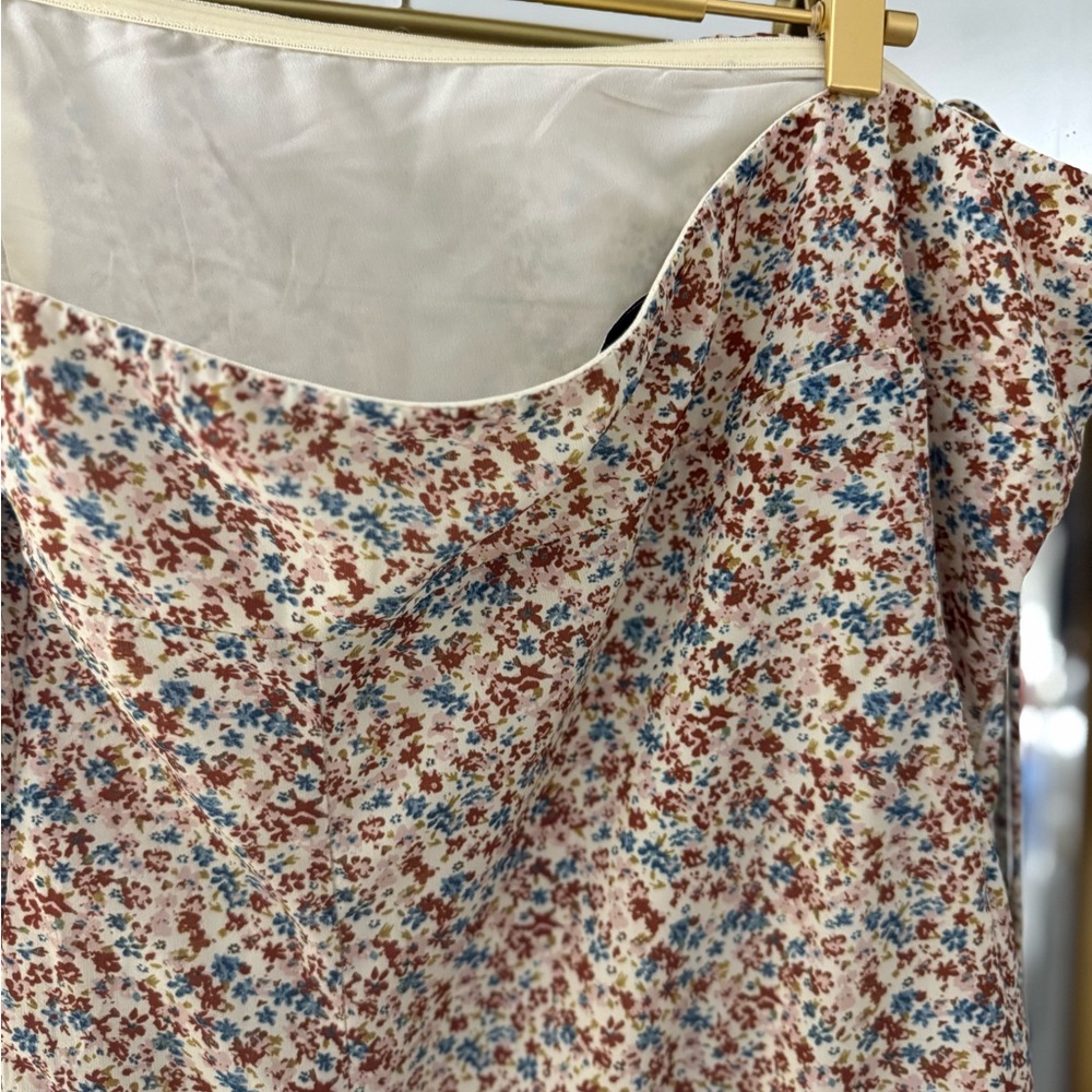 Princess Polly Cream floral Dress - Picture 10 of 11